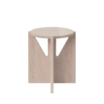 Stool tabouret rond - Oak, Ø36x42 cm - Kristina Dam Studio