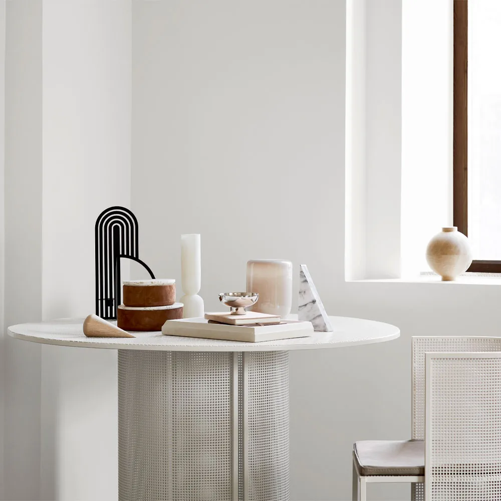 Table à manger Bauhaus, black Kristina Dam Studio