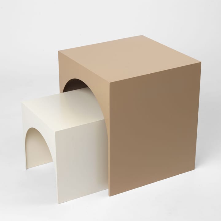 Table d'appoint Arch - beige, small - Kristina Dam Studio