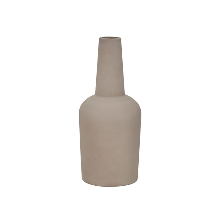 Vase Dome - grey engobe, large - Kristina Dam Studio