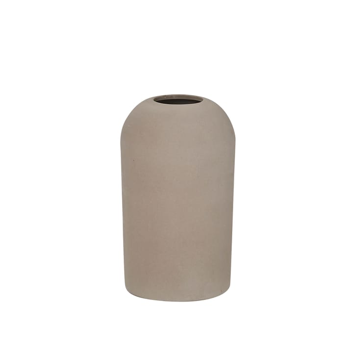 Vase Dome - grey engobe, medium - Kristina Dam Studio