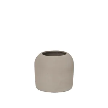 Vase Dome - Grey engobe, xs - Kristina Dam Studio