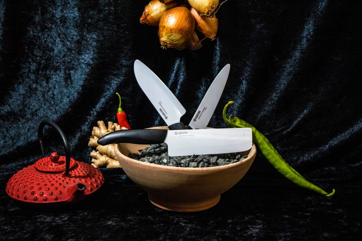 Couteau santoku en céramique Kyocera FK, 16 cm Kyocera