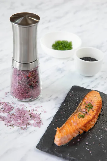 Moulin à épices en céramique avec récipient en verre Kyocera - 21 cm - Kyocera