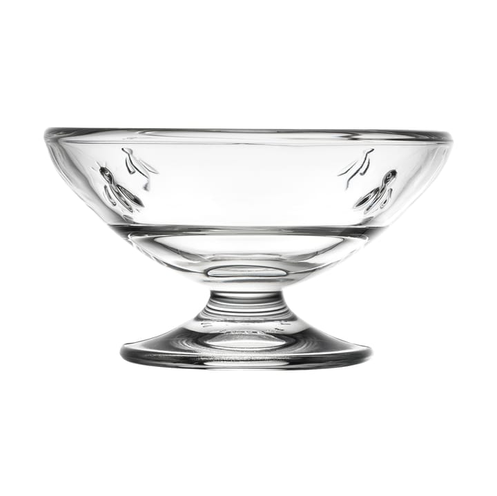 Bol en verre sur pied Abeille 20 cl, lot de 6, Transparent La Rochère
