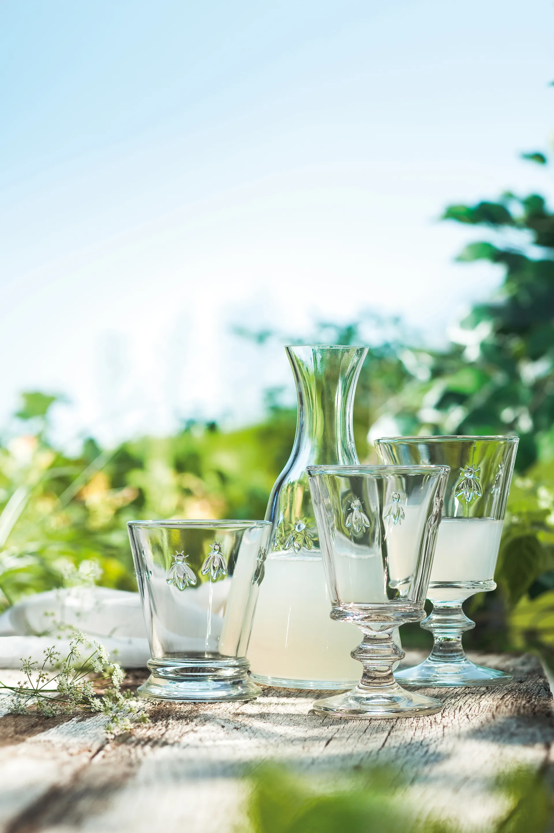 Carafe Abeille 0,75 L, Transparent La Rochère