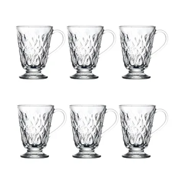 Mug Lyonnais 27 cl, lot de 6 - Transparent - La Rochère