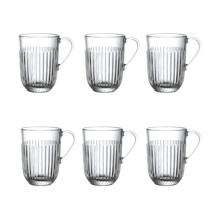 Mug Ouessant 40 cl, lot de 6 - Transparent - La Rochère