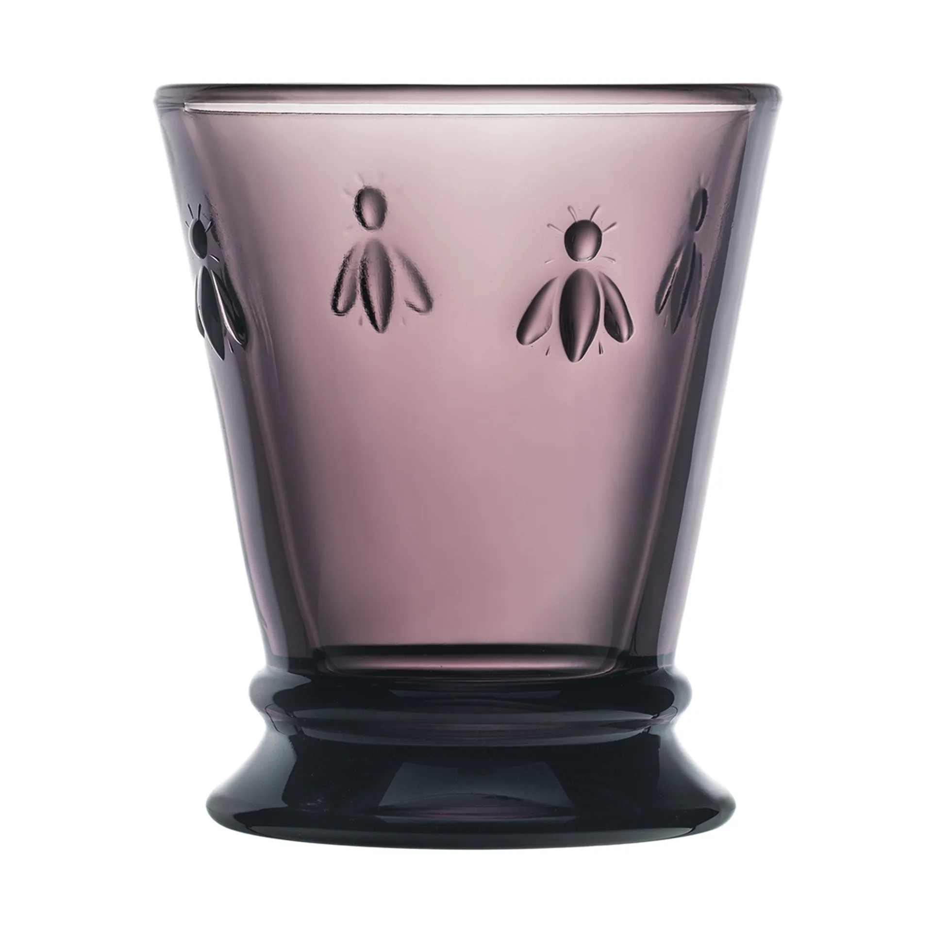 Verre à boire Abeille 26 cl, lot de 6, Aubergine La Rochère