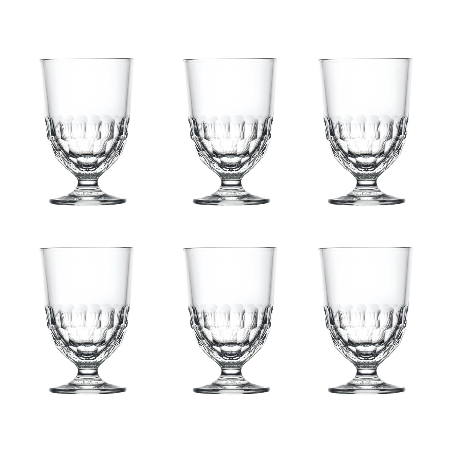 Verre à boire Artois 22 cl, lot de 6, Transparent La Rochère