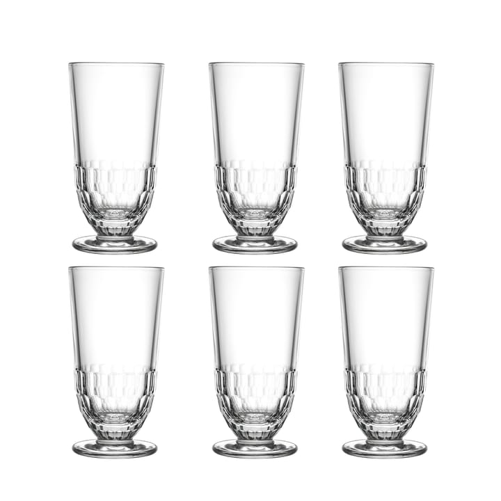 Verre à boire Artois 38 cl, lot de 6 - Transparent - La Rochère