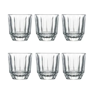 Verre à boire City 25 cl, lot de 6 - Transparent - La Rochère