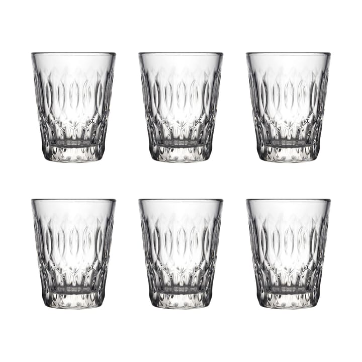 Verre à boire Verone 25 cl, lot de 6 - Transparent - La Rochère