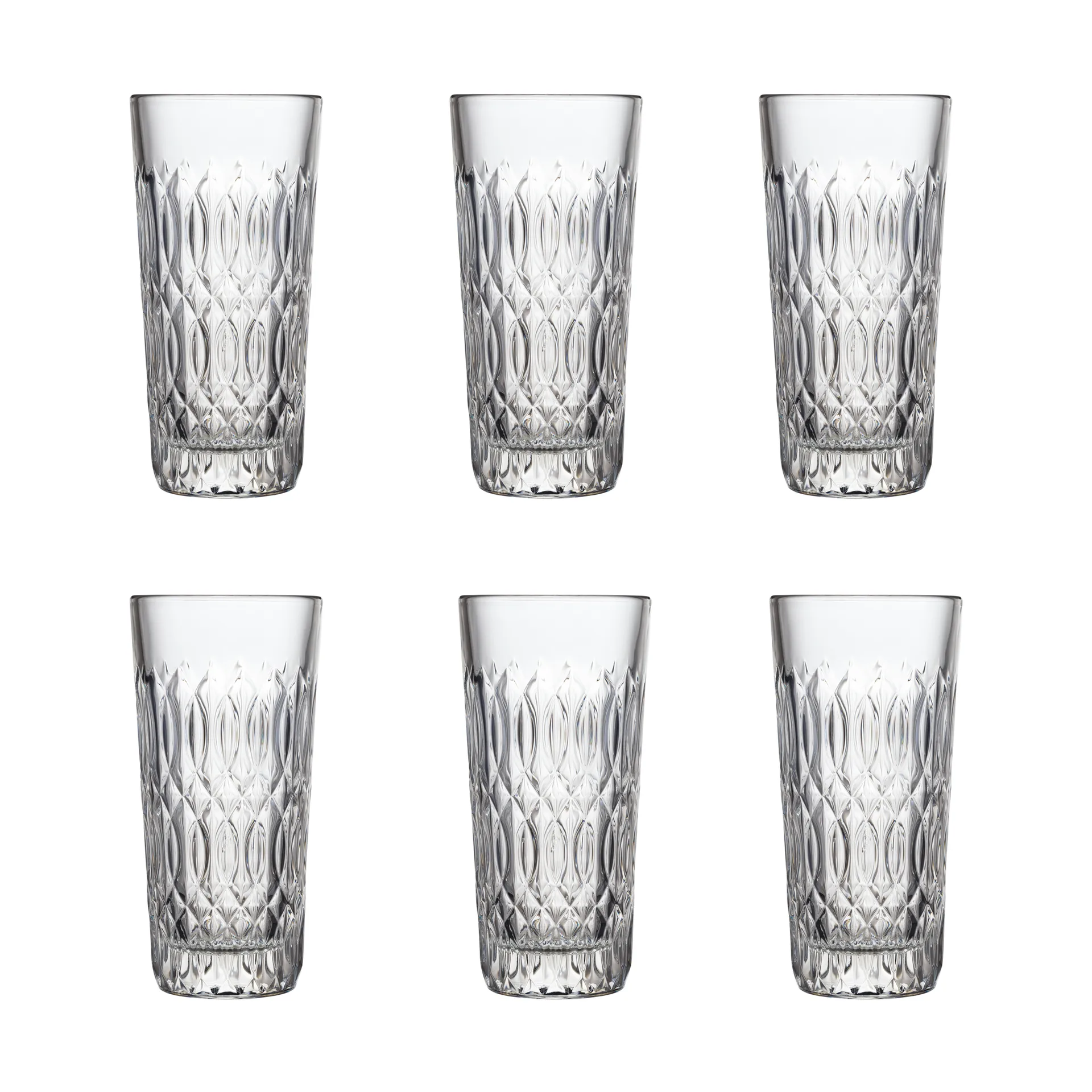 Verre à boire Verone 34 cl, lot de 6, Transparent La Rochère