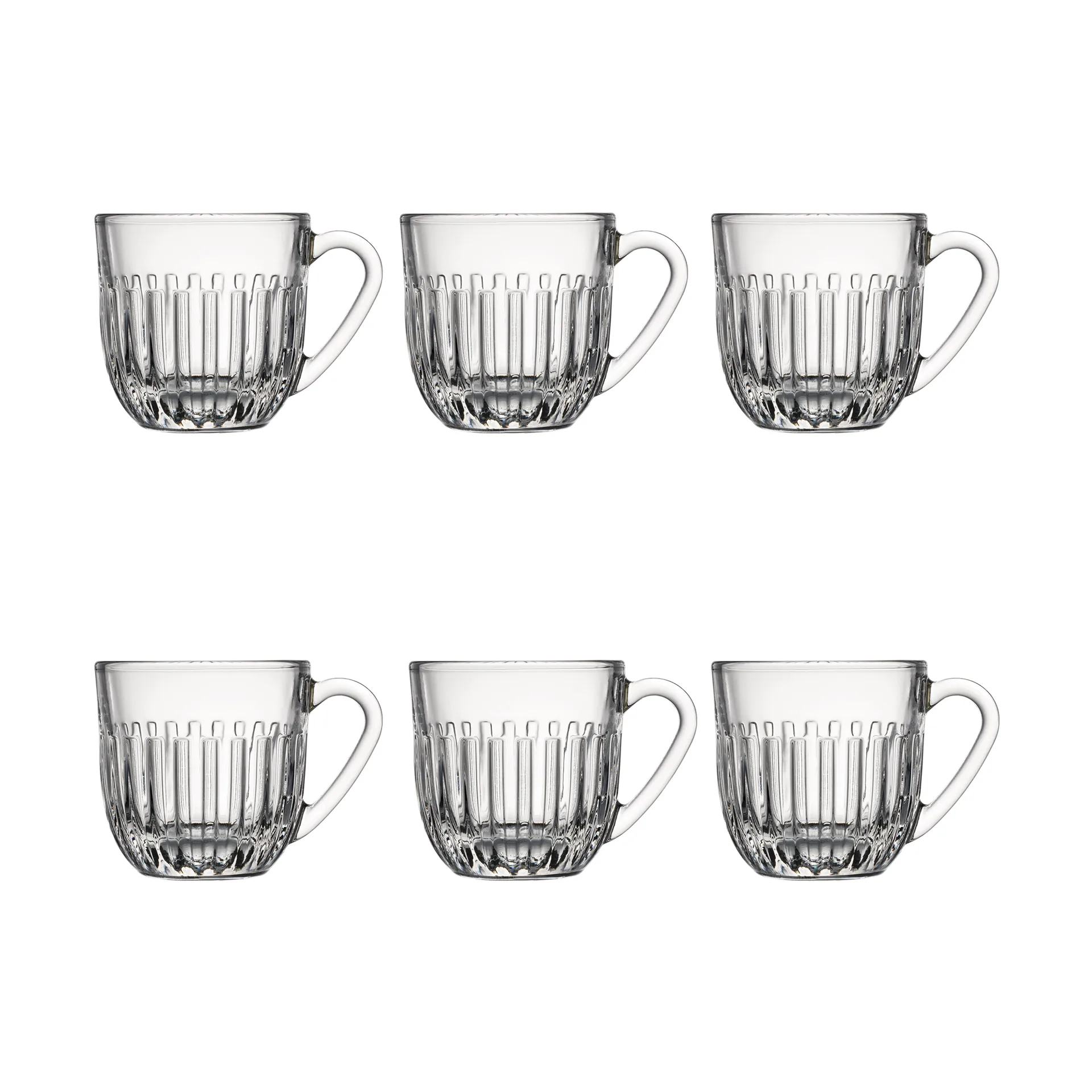 Verre à expresso Ouessant 9 cl, lot de 6, Transparent La Rochère
