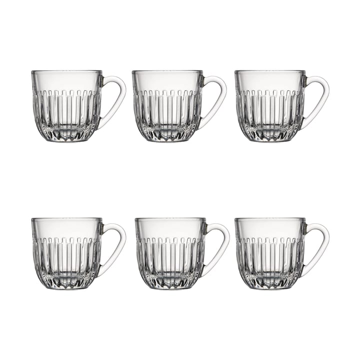 Tasse en verre transparent - lot de 6 LOT DE 6 TASSES, OUESSANT