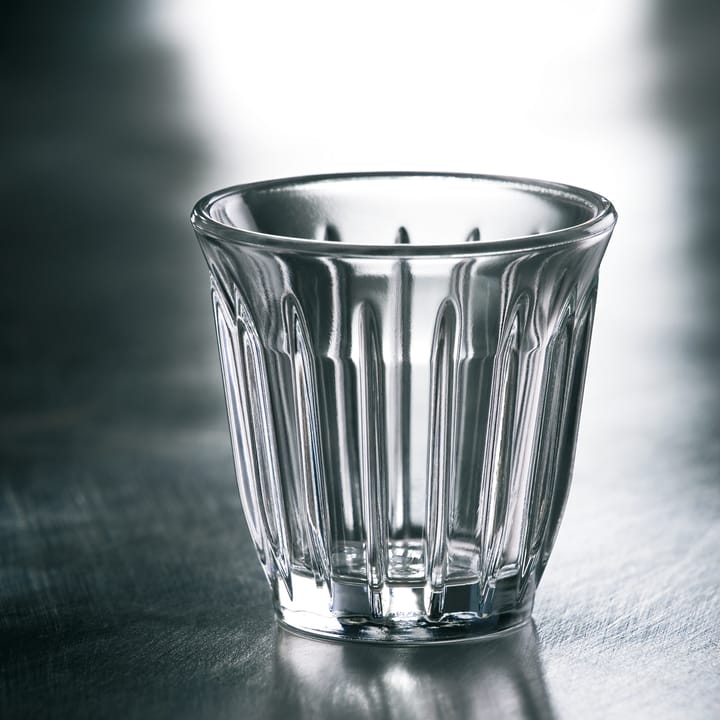 Verre à expresso Zinc 10 cl, lot de 6 - Transparent - La Rochère