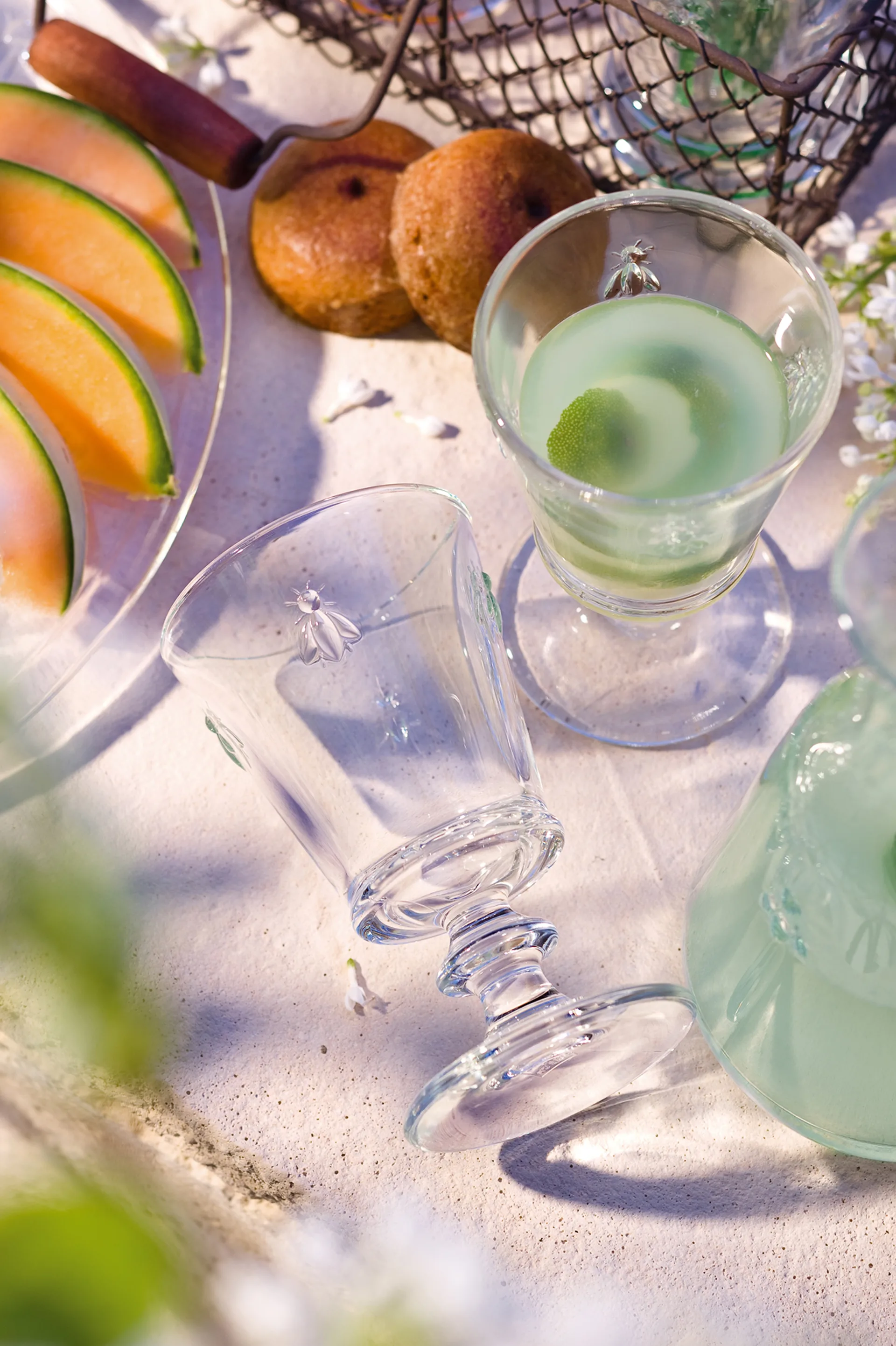 Verre à vin Abeille 24 cl, lot de 4, Transparent La Rochère