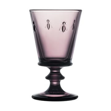 Verre à vin Abeille 24 cl, lot de 6 - Aubergine - La Rochère