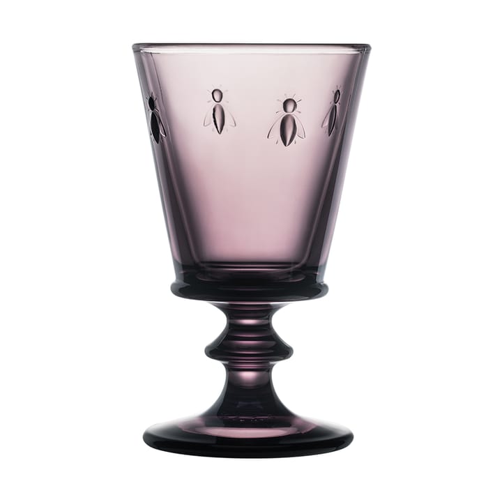 Verre à vin Abeille 24 cl, lot de 6, Aubergine La Rochère