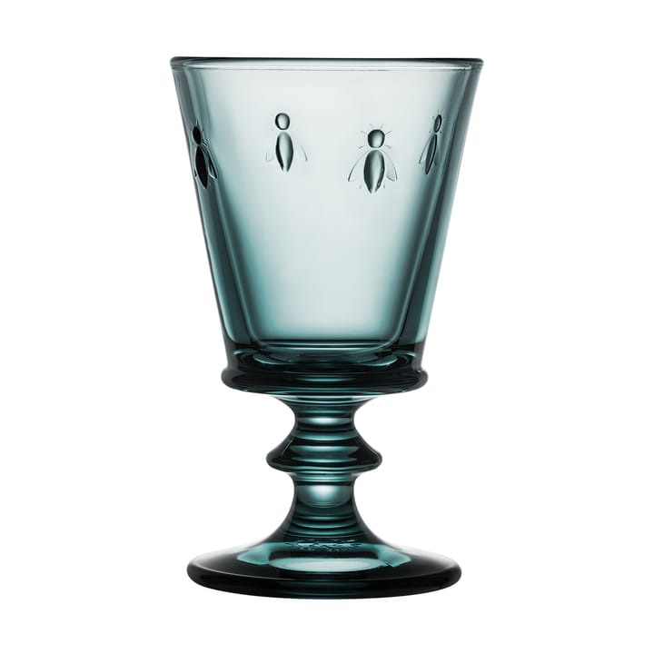 Verre à vin Abeille 24 cl, lot de 6, Bleu foncé La Rochère