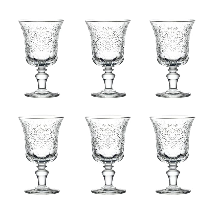 Verre à vin Amboise 26 cl, lot de 6 - Transparent - La Rochère