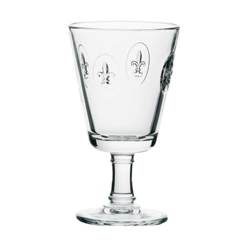 Verre à vin Fleur de Lys 24 cl, lot de 6 - Transparent - La Rochère