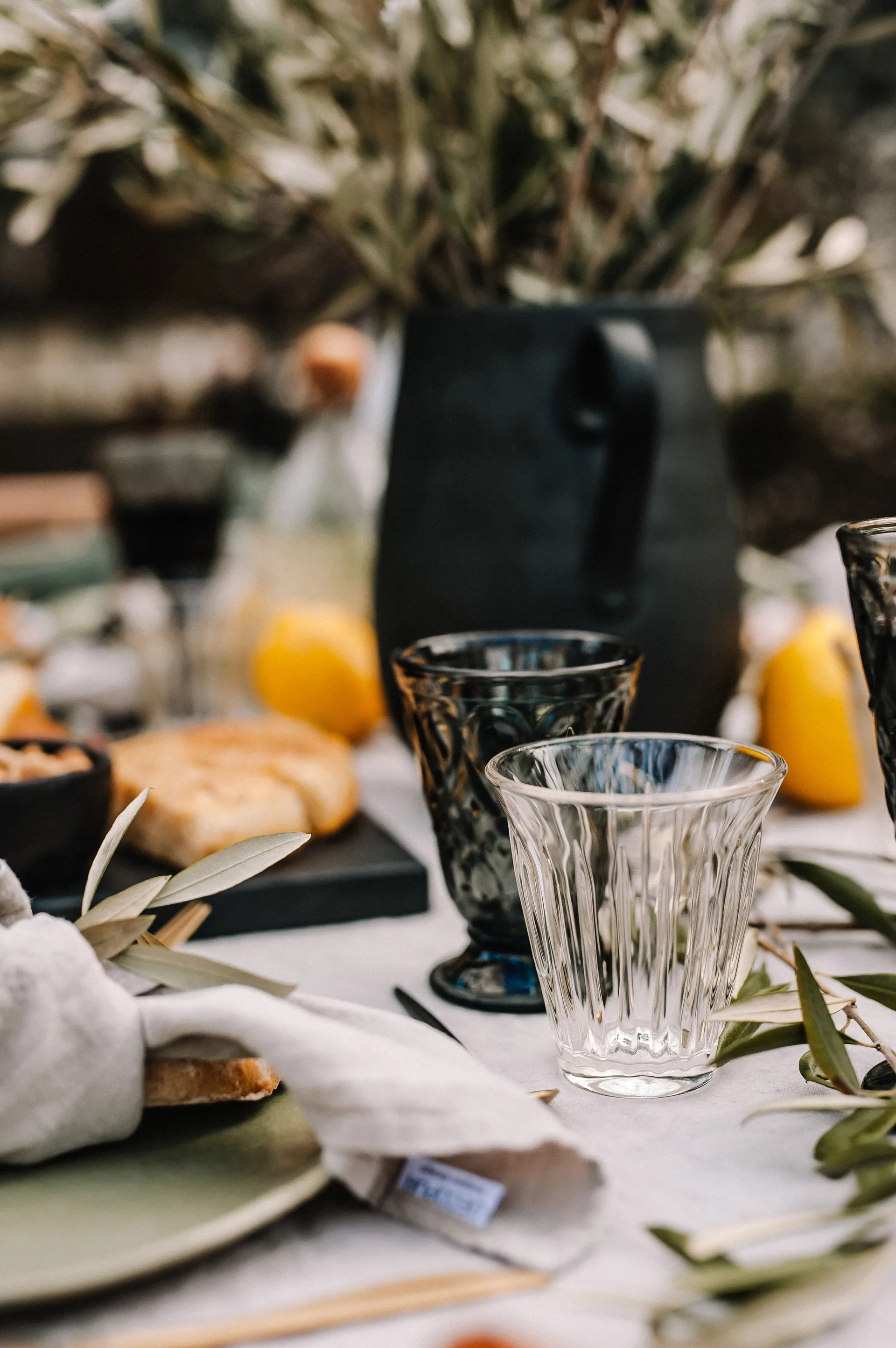 Verre à vin Lyonnais 23 cl, lot de 6, Anthracite La Rochère