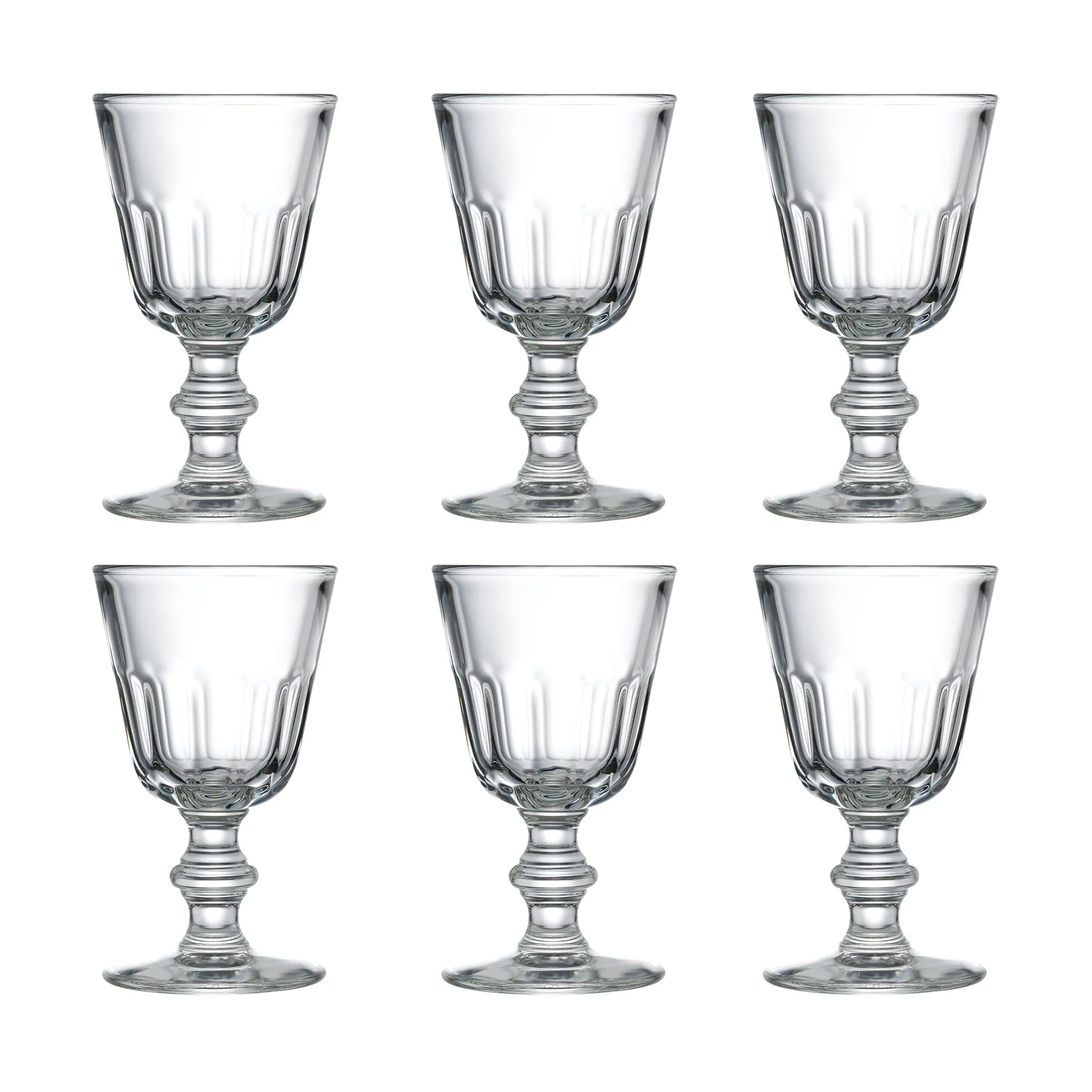Verre à vin Perigord 19 cl, lot de 6, Transparent La Rochère