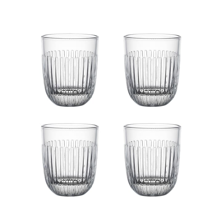 Verres à eau Ouessant 26 cl, lot de 4 - Transparent - La Rochère