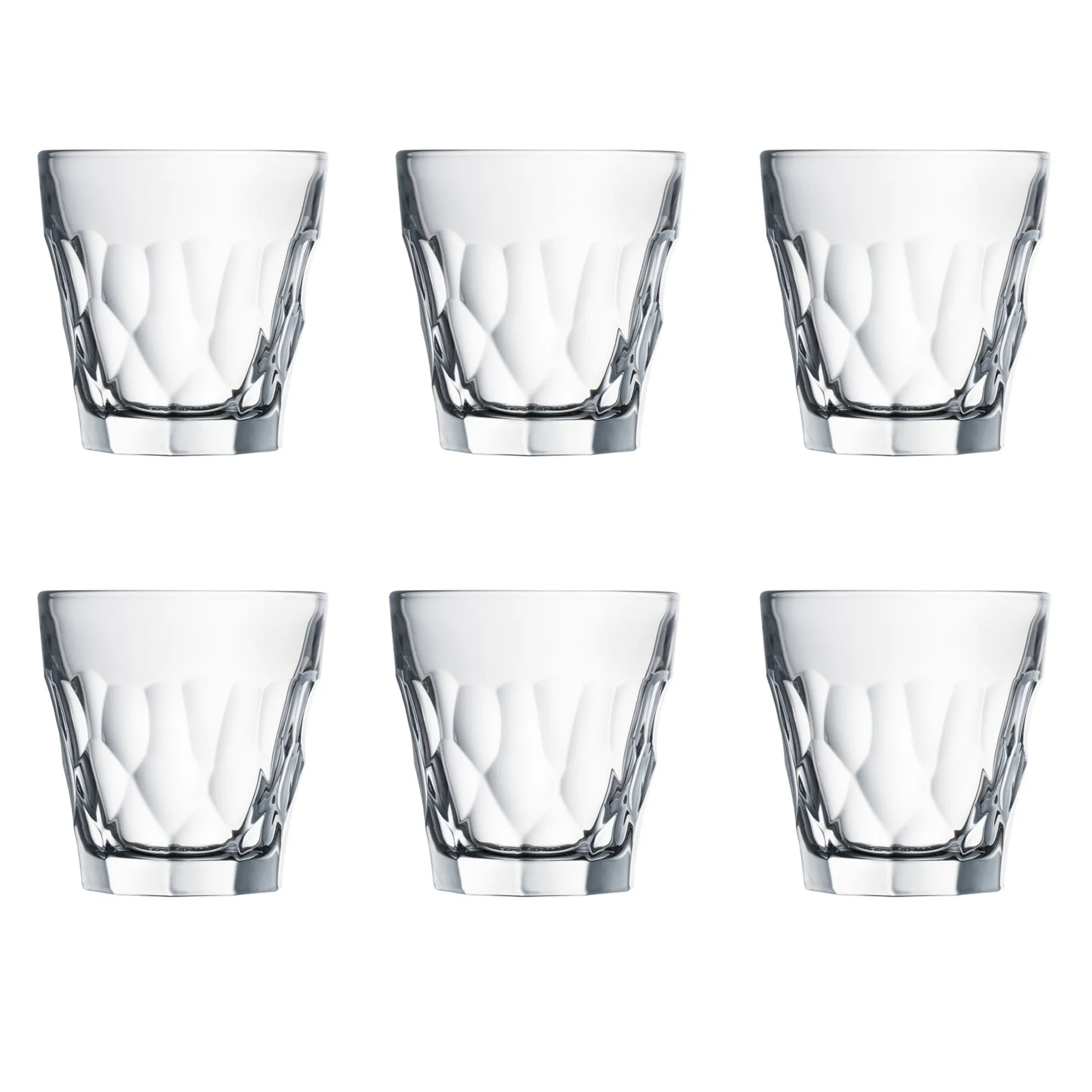 Verres à eau Silex 29 cl, lot de 6, Transparent La Rochère
