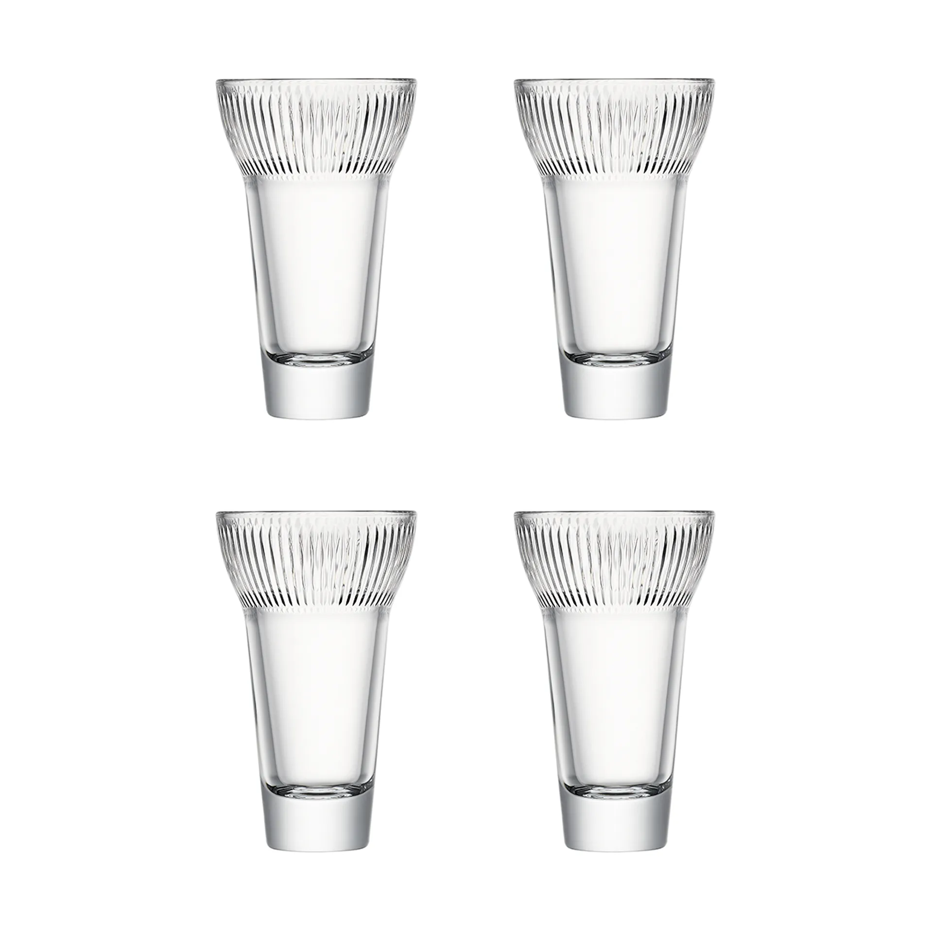 Verres Calanque, lot de 4, Transparent La Rochère