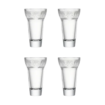Verres Calanque, lot de 4 - Transparent - La Rochère