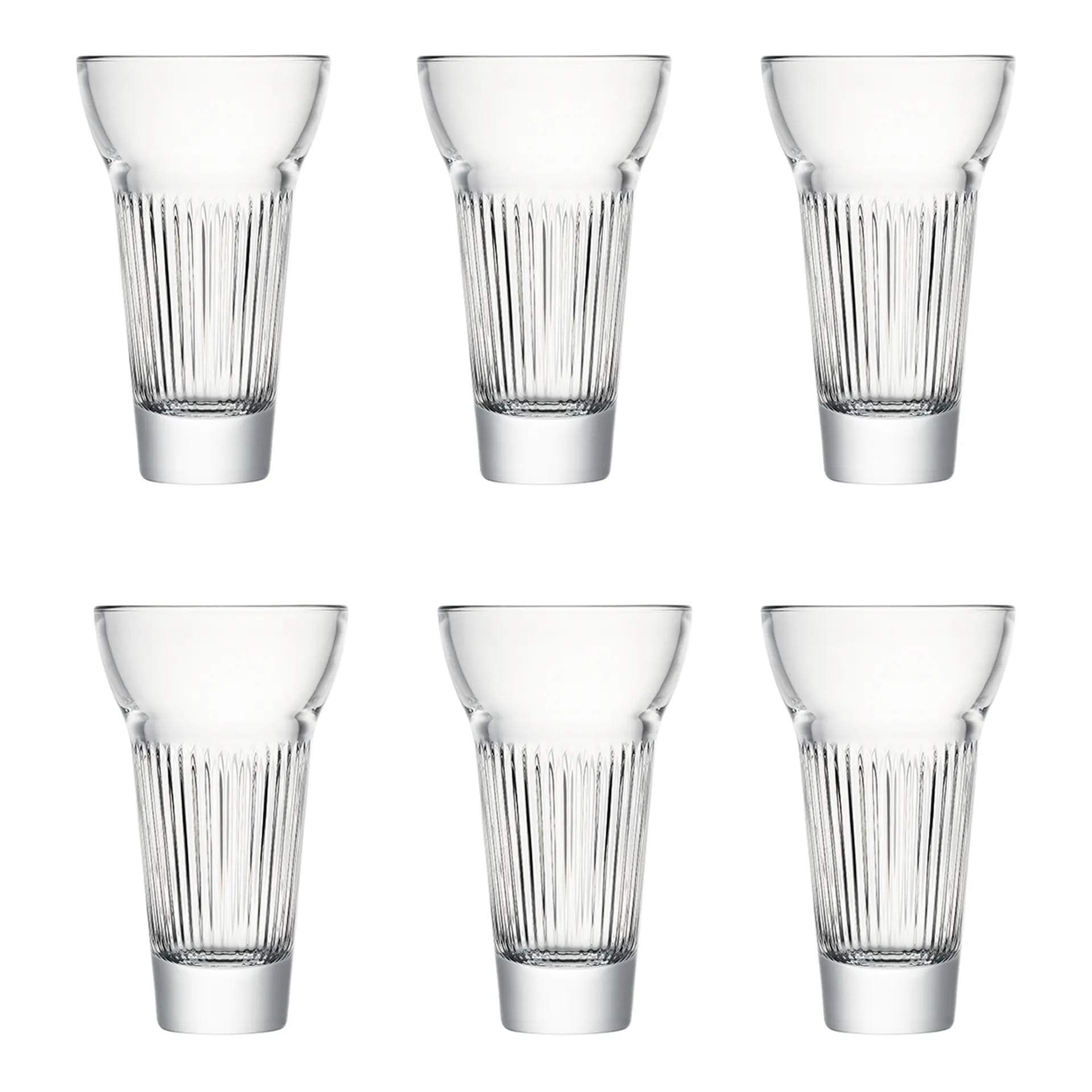 Verres Calanque Marius 22 cl, lot de 6, Transparent La Rochère