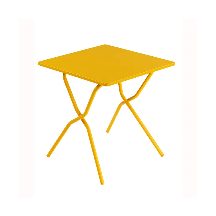 Balcony II table - Miel (jaune), 64x70 cm - Lafuma
