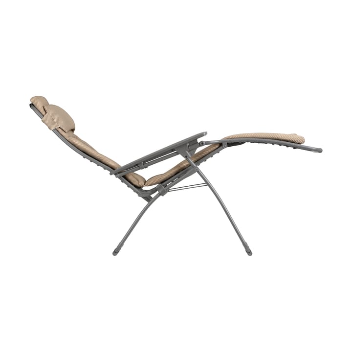 Chaise longue Futura BeComfort, Dark grey-moka Lafuma