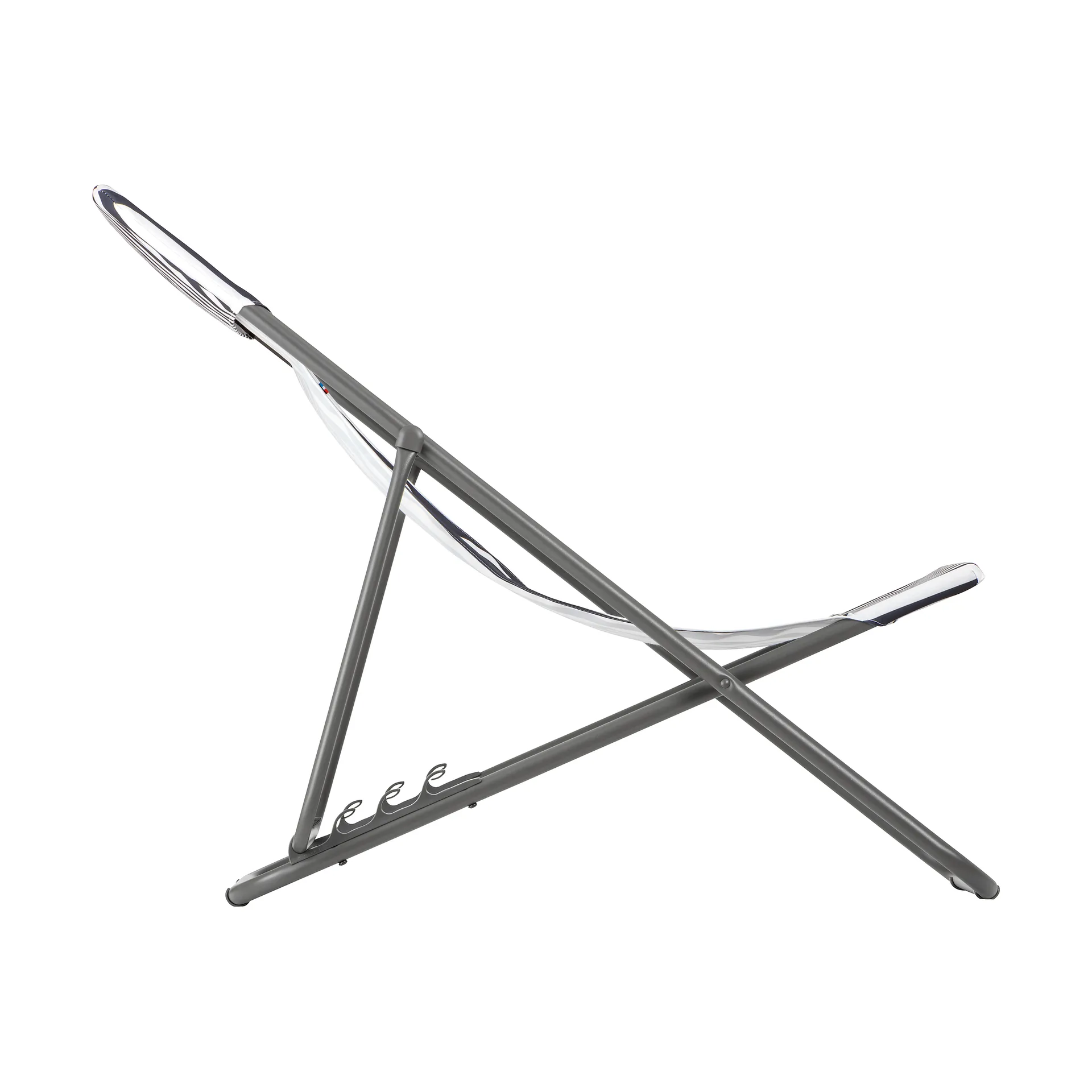 Chaise Longue Maxi Transat, Rayures Terre Lafuma