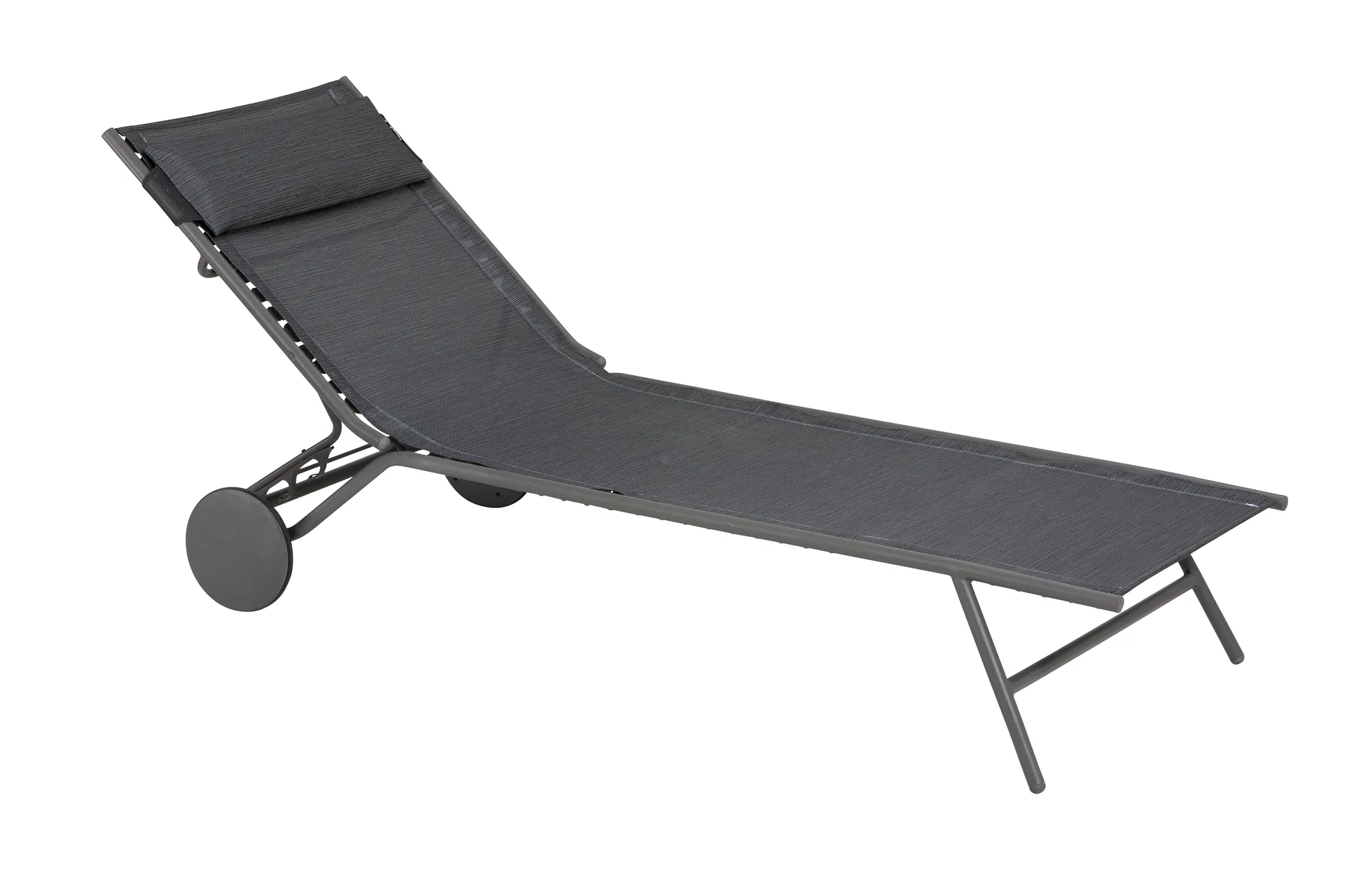 Chaise longue Miami II Batyline Duo, Obsidian Lafuma