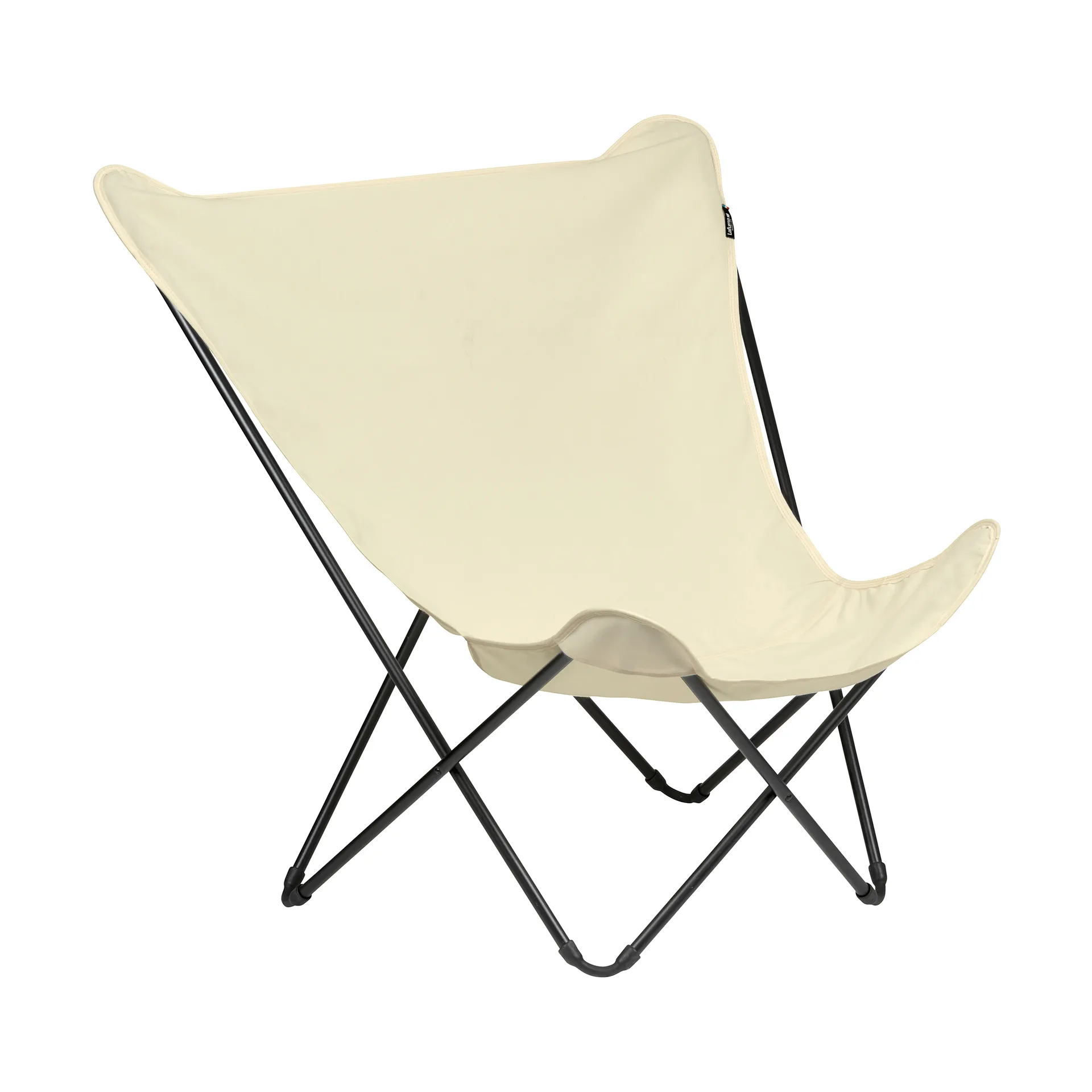 Chaise longue Popup XL Seville , Ecru/blanc Lafuma