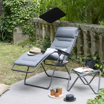 Chaise longue Relax 803 - Becomfort silver - Lafuma