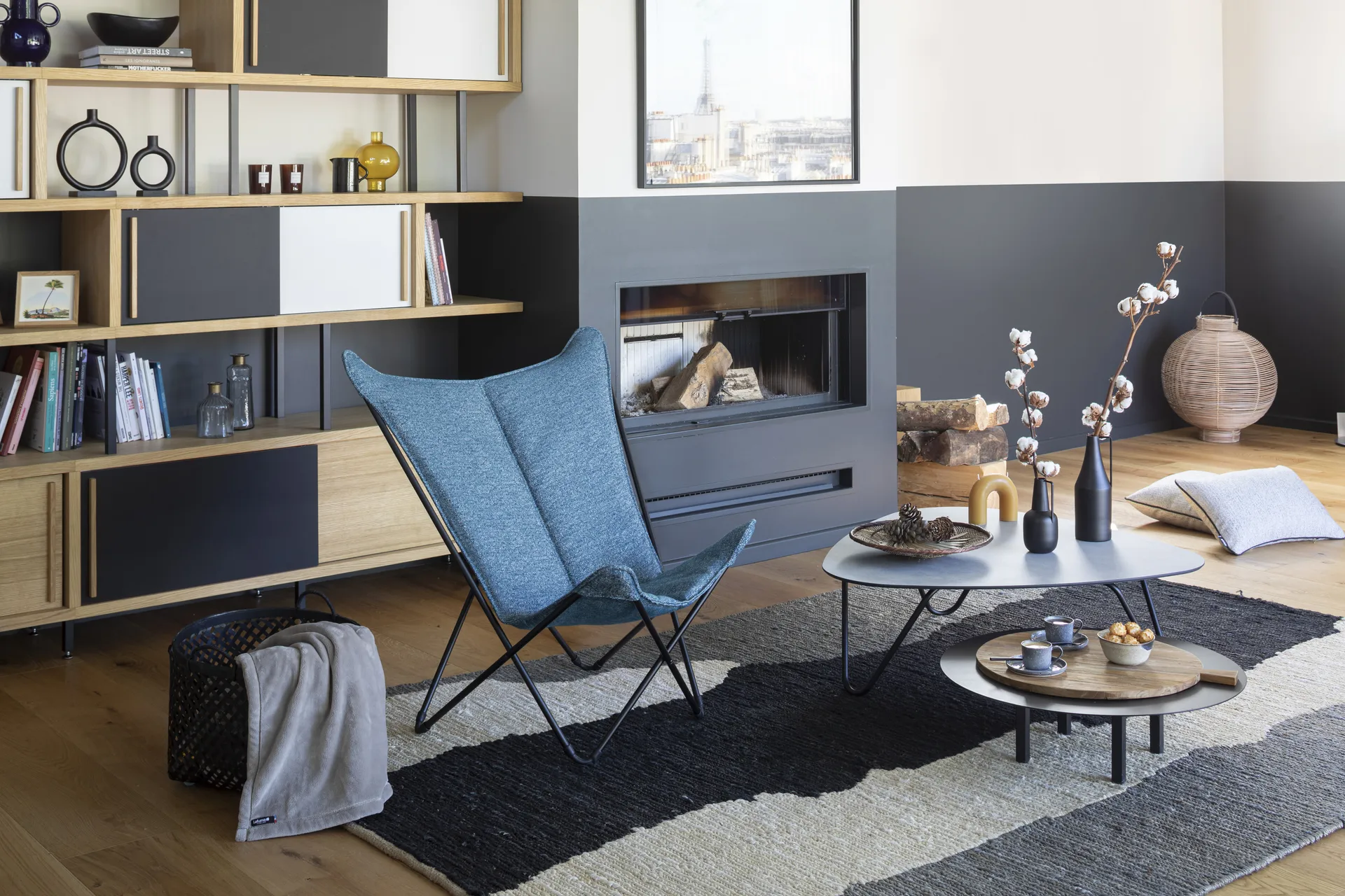 Chaise longue Sphinx, Sunbrella Cobalt Lafuma