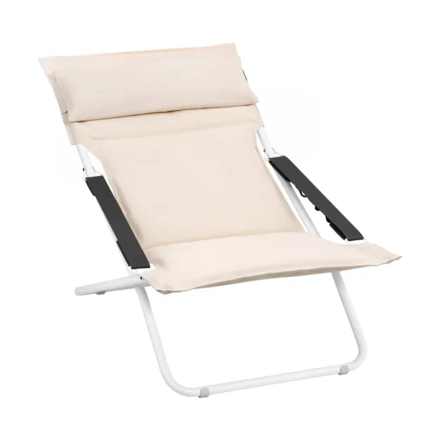 Chaise longue Transabed, Argile Beige Lafuma