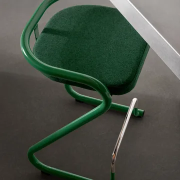 Chaise à accoudoirs X75-2 - Blanc-blanc - Lammhults