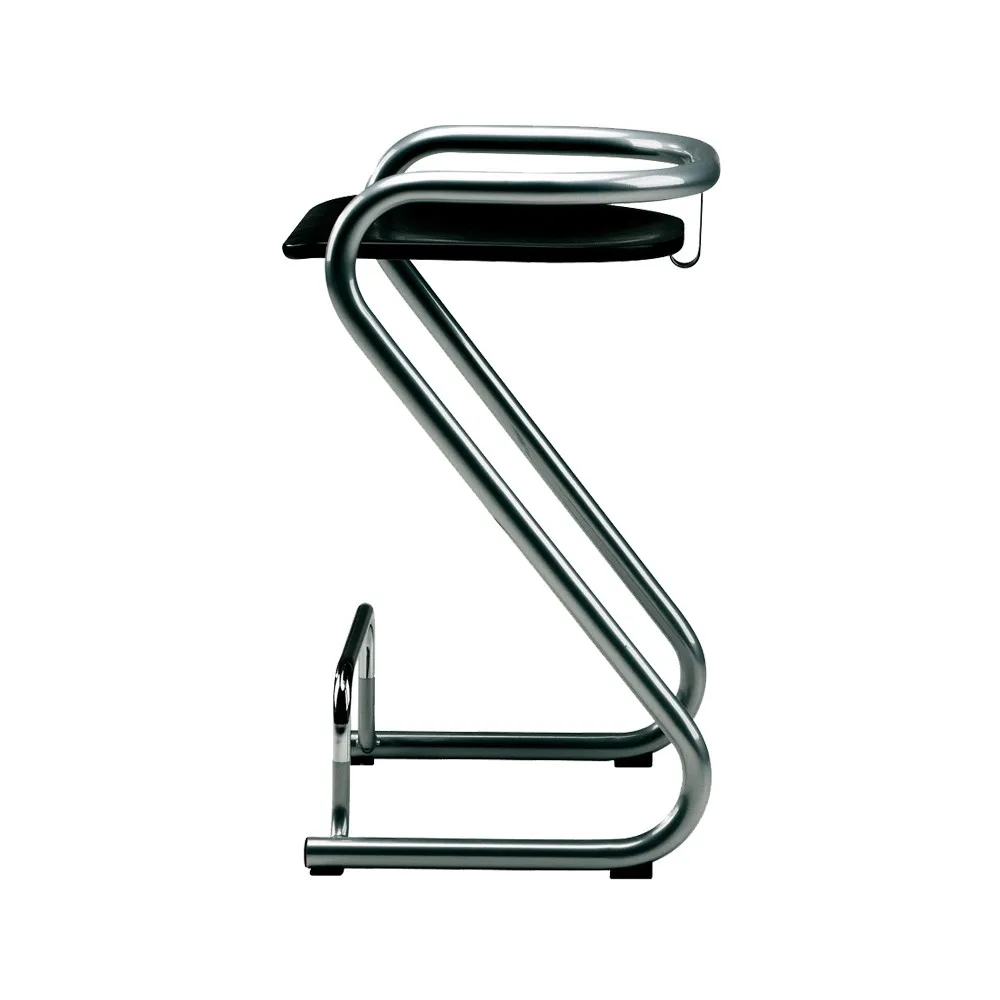 Chaise à accoudoirs X75-2, Noir-chrome Lammhults