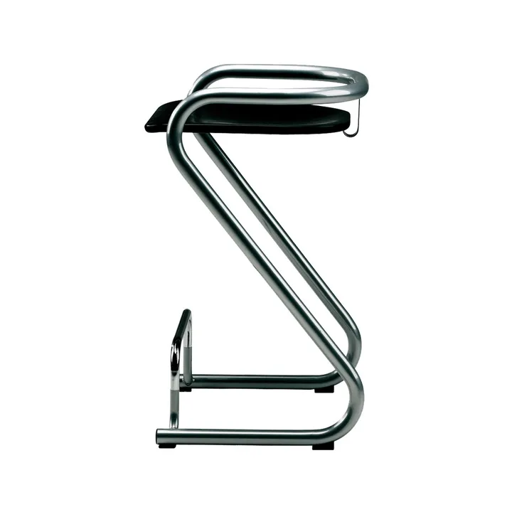 Chaise à accoudoirs X75-2 - Noir-chrome - Lammhults