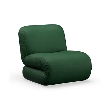 Fauteuil BAU - Divina Mélange - vert foncé, droit - Lammhults