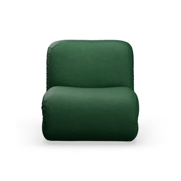 Fauteuil BAU - Divina Mélange - vert foncé, droit - Lammhults