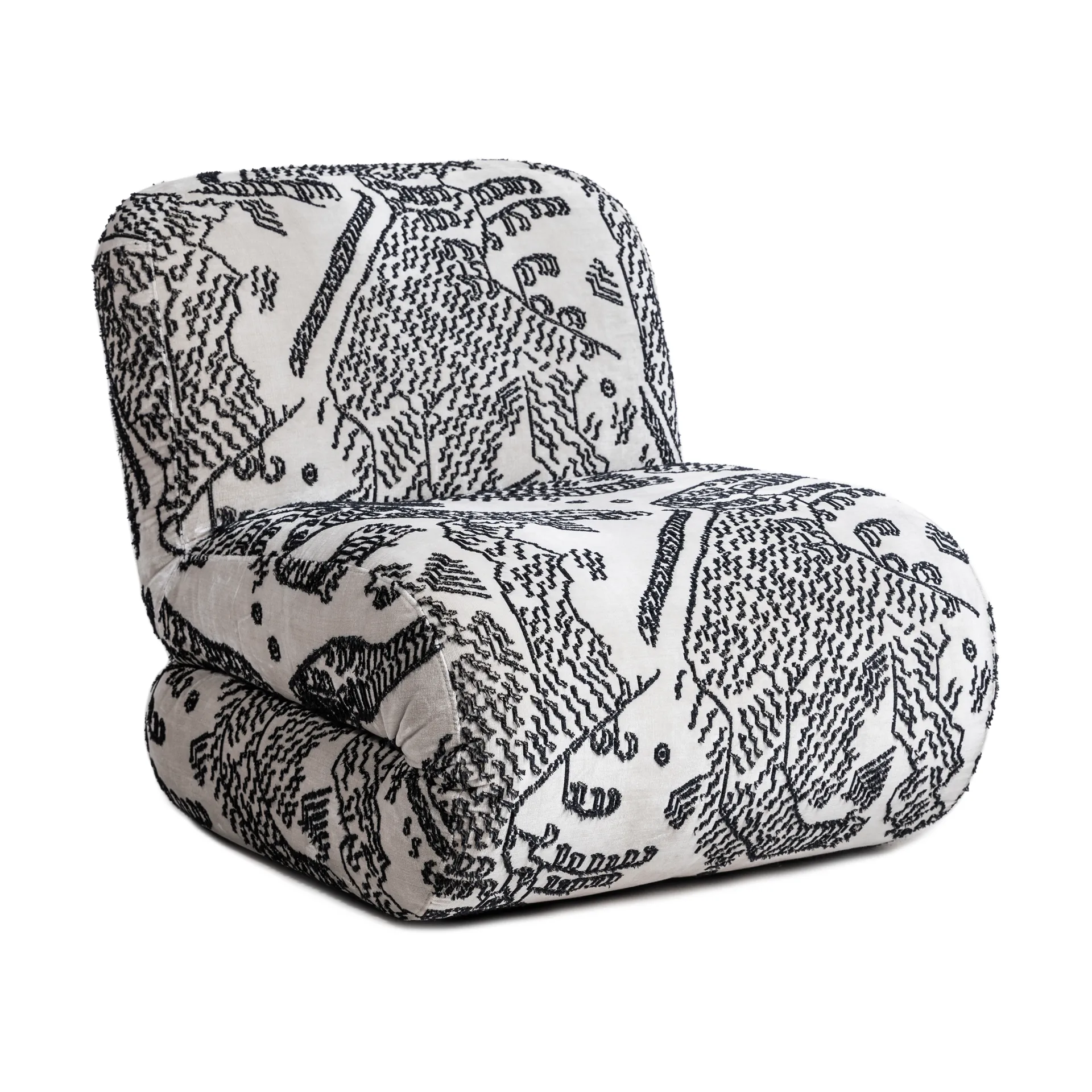 Fauteuil Bau, Tiger mountain 001, droit Lammhults