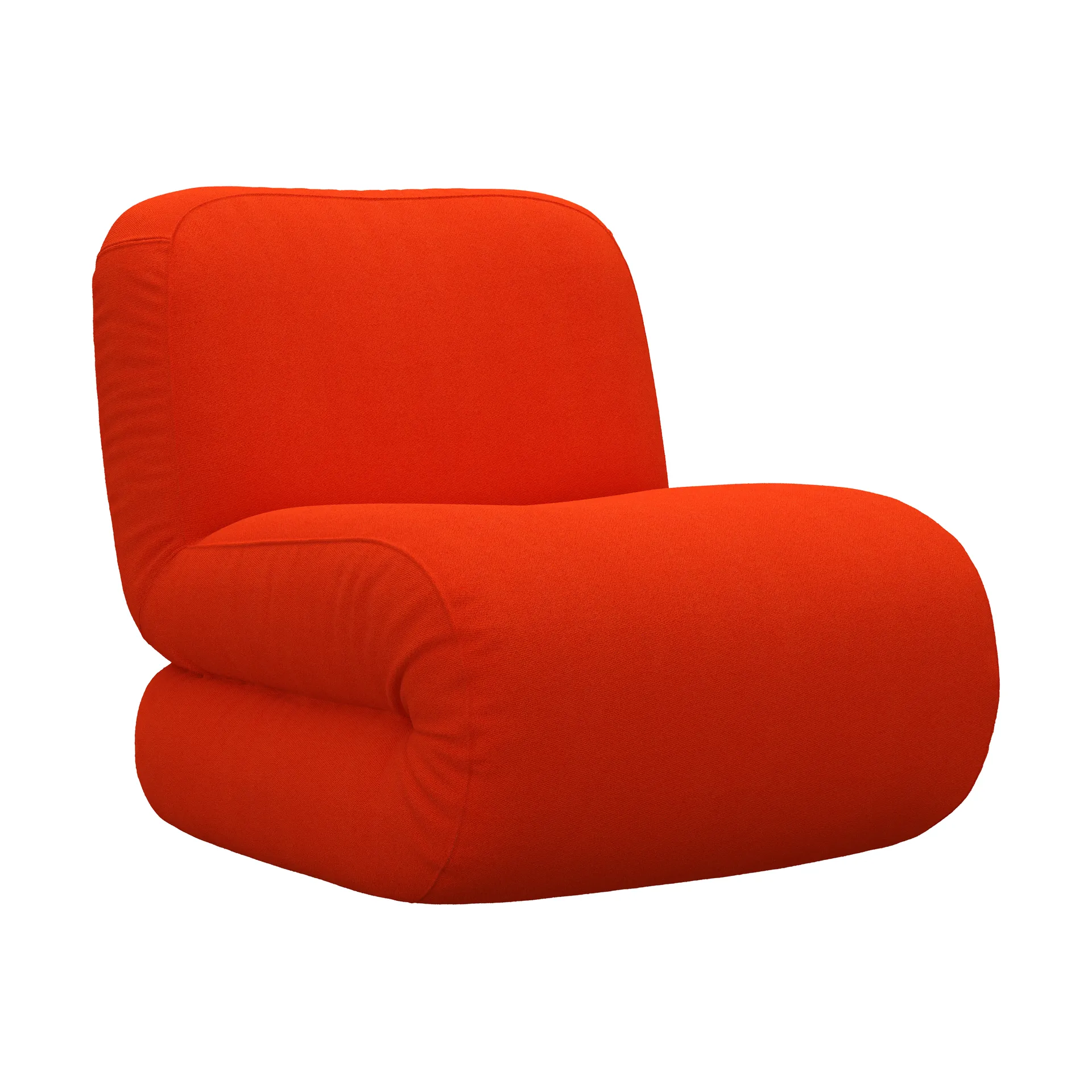 Fauteuil BAU, Vidar 0542 rouge, droit Lammhults