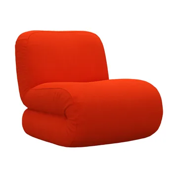 Fauteuil BAU - Vidar 0542 rouge, droit - Lammhults